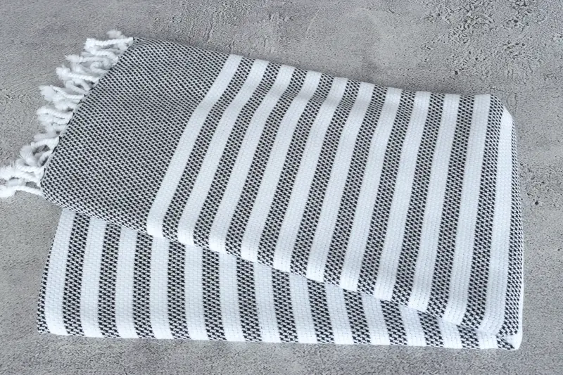 Mother Of The Groom Gift, Turkish hand towel, Turkish Towel Beach, Bachelorette Party Gifts, 68x40 Cotton Striped Towel, Beach Towel Personalized - 6