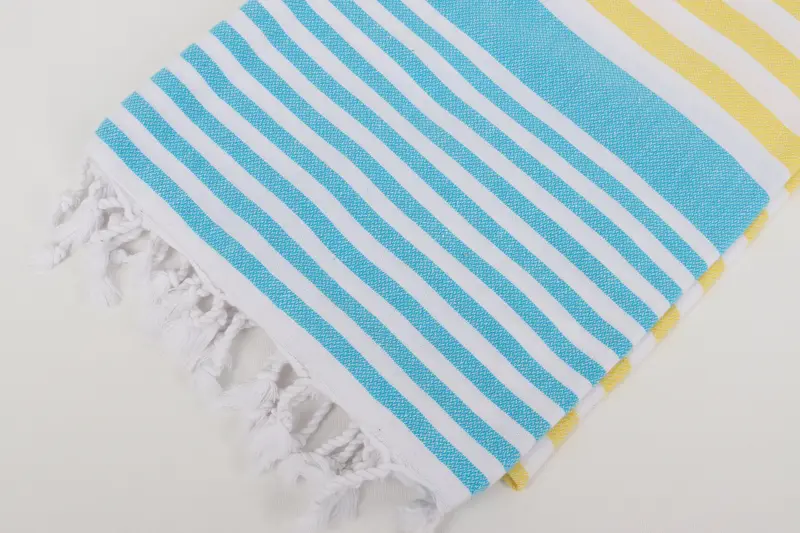 Summer Towel, Best Beach Towel, Bachelorette Beach Towel, 68x36 Cotton Striped Towel, Personalized Wedding Gift, Bridesmaid Gift Towel, Unique Gift - 7
