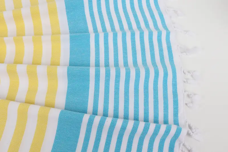 Summer Towel, Best Beach Towel, Bachelorette Beach Towel, 68x36 Cotton Striped Towel, Personalized Wedding Gift, Bridesmaid Gift Towel, Unique Gift - 8