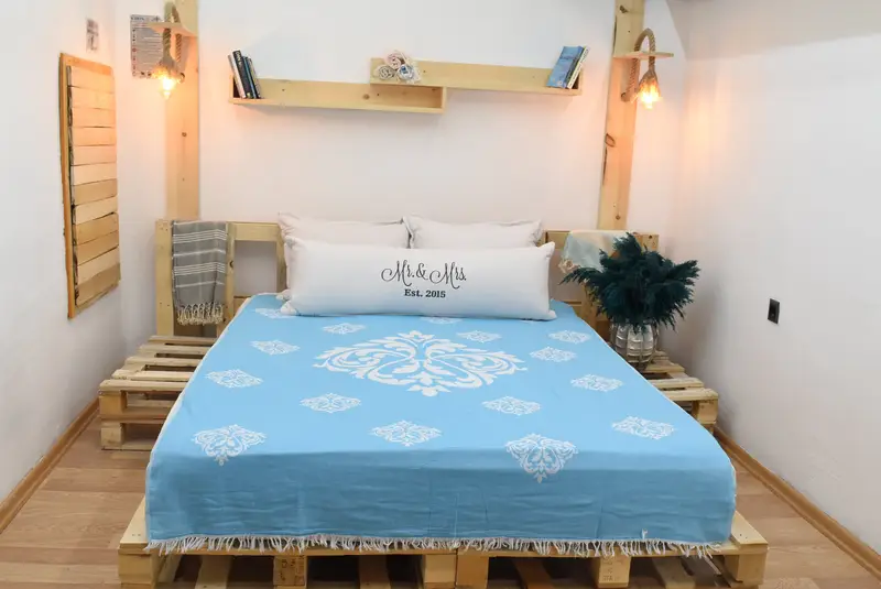 Custom Blanket, Organic Throw, Best Wedding Gift, Family Gift, Monogram Blanket, Aesthetic Blanket, 70x60 Cotton Baroque Towel, Personalized Blanket - 7