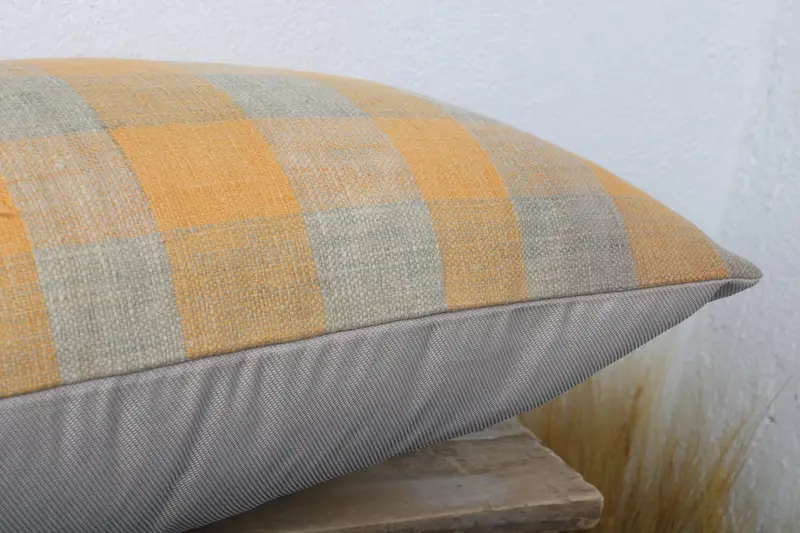 Home Decor Pillow, 16x24 Yellow Pillow Case, Neutral Pillow Case, Cushion Case, Vintage Kilim Throw Pillow, Farmhouse Cushion Cover, Turkish Pillow - 6