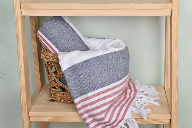 68x36 Cotton Striped Terry Towel, Monogram Turkish Bath Towel, Personalized Gifts, Gift For Her, Wedding Towel, Bridal Shower Gift, Gift For Mom - 4