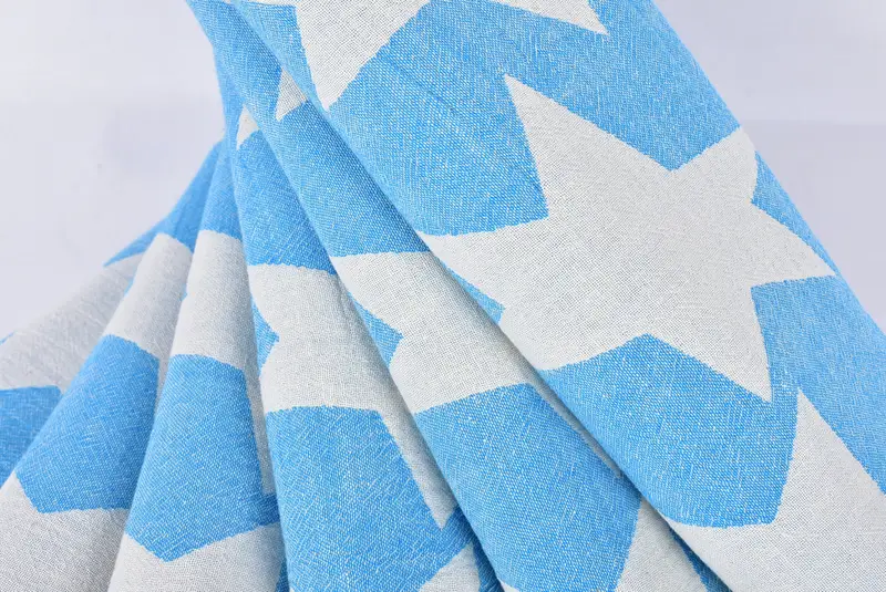 Turkish beach towel, 68x36 Cotton Star Design Towel, Custom Wedding Gift, Turkish beach towel with fringe, Organic Turkish towel, Bridesmaid Favors - 5