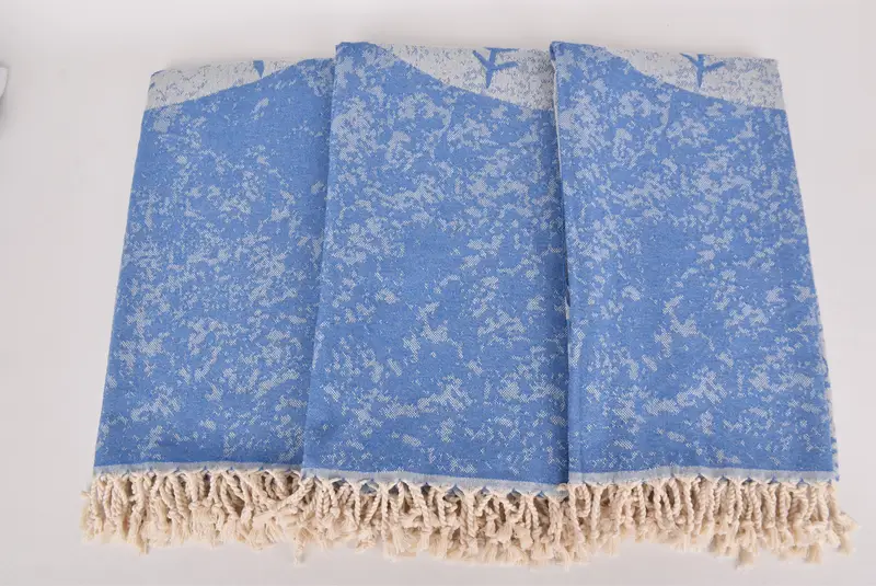 Spa Towel, Luxury Beach Towel, Wedding For Favor, 70x40 Cotton Turtle Design Towel, Absorbent Turkish towel, Quick-dry towel, Peshtemal Towel - 8