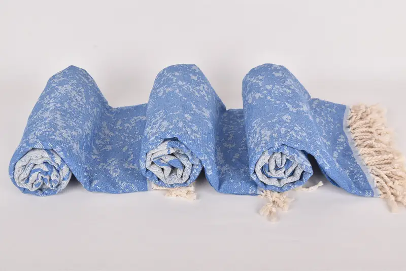 Spa Towel, Luxury Beach Towel, Wedding For Favor, 70x40 Cotton Turtle Design Towel, Absorbent Turkish towel, Quick-dry towel, Peshtemal Towel - 7