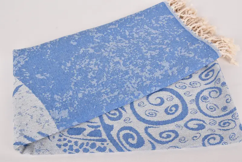 Spa Towel, Luxury Beach Towel, Wedding For Favor, 70x40 Cotton Turtle Design Towel, Absorbent Turkish towel, Quick-dry towel, Peshtemal Towel - 4