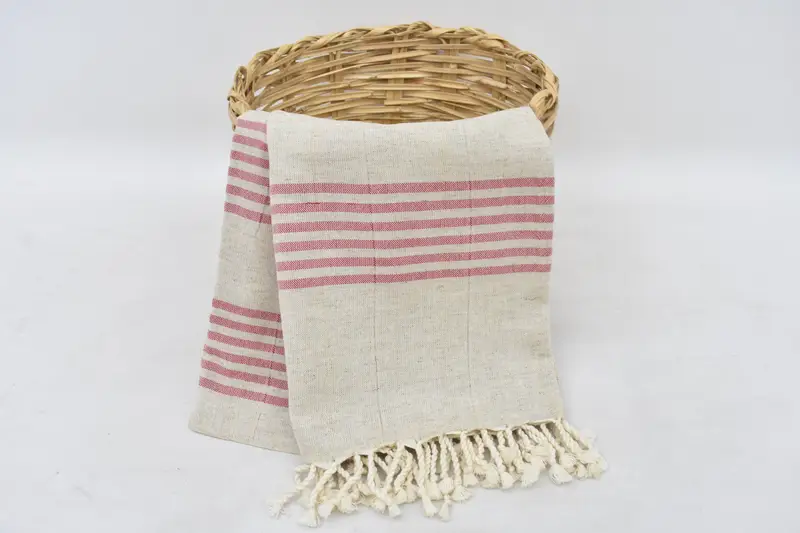 Bachelor Gift, Personalized Gifts, Turkish towel, Sand-resistant Turkish towel for travel, 70x40 Linen Striped Towel, Personalized Turkish Towel