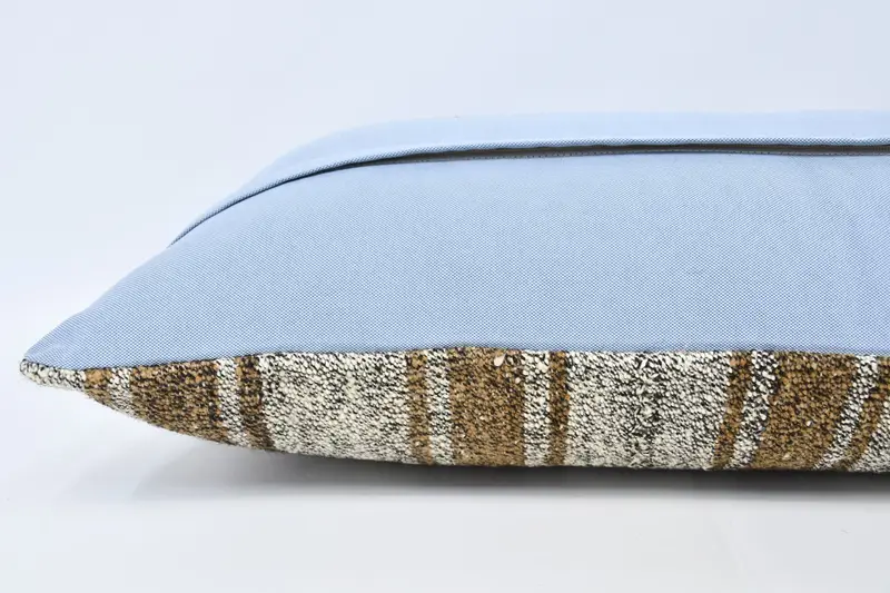 Pillow Sham, Pillow for Sofa, 16x36 White Pillow Case, Antique Pillows, Decorative Bolster Cushion, Boho Pillow, Indoor Cushion - 6