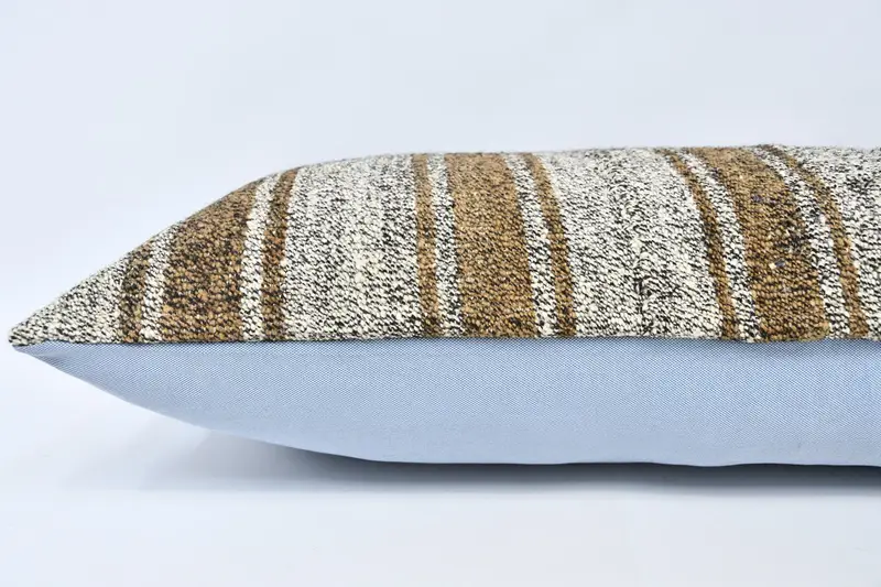 Pillow Sham, Pillow for Sofa, 16x36 White Pillow Case, Antique Pillows, Decorative Bolster Cushion, Boho Pillow, Indoor Cushion - 5