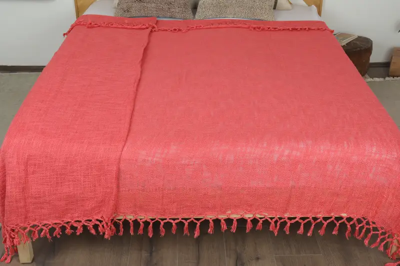 80x56 Cotton Solid Towel, Personalized Gifts, Turkish Blanket Throw, Christmas Tablecloth, Personalized Wedding Gift, Wedding Favors, Custom Blanket - 8
