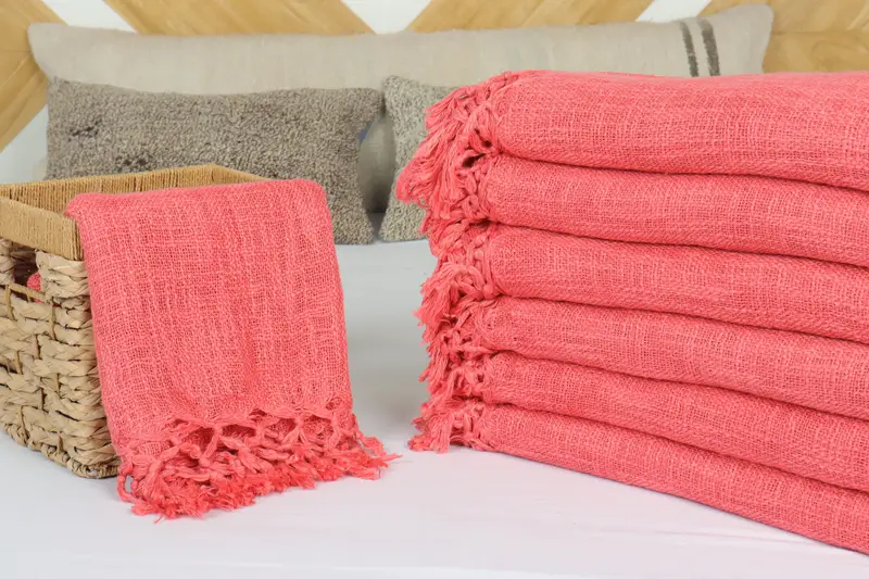 80x56 Cotton Solid Towel, Personalized Gifts, Turkish Blanket Throw, Christmas Tablecloth, Personalized Wedding Gift, Wedding Favors, Custom Blanket - 4