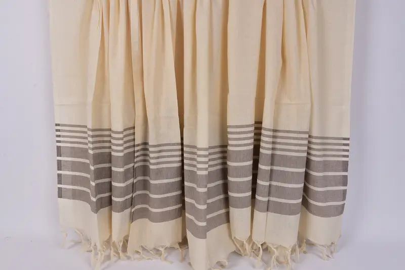 Beach Towel Gift, Bridesmaid Proposal Gift, Eco-friendly Turkish peshtemal towel, 70x40 Cotton Striped Towel, Gift For Him, Organic towel, Gym Towel - 8
