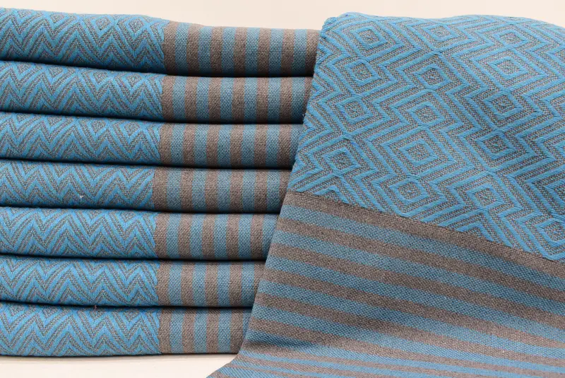 70x40 Cotton Diamond Towel, Cotton towel, Hammam Towel USA, Pool Towels, Bridal Shower Favors, Personalized Towel, Valentines Day Gift - 3