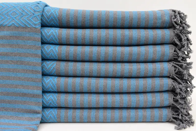 70x40 Cotton Diamond Towel, Cotton towel, Hammam Towel USA, Pool Towels, Bridal Shower Favors, Personalized Towel, Valentines Day Gift - 2