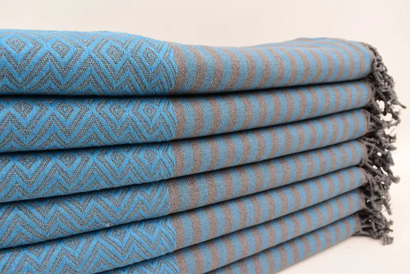70x40 Cotton Diamond Towel, Cotton towel, Hammam Towel USA, Pool Towels, Bridal Shower Favors, Personalized Towel, Valentines Day Gift - 1