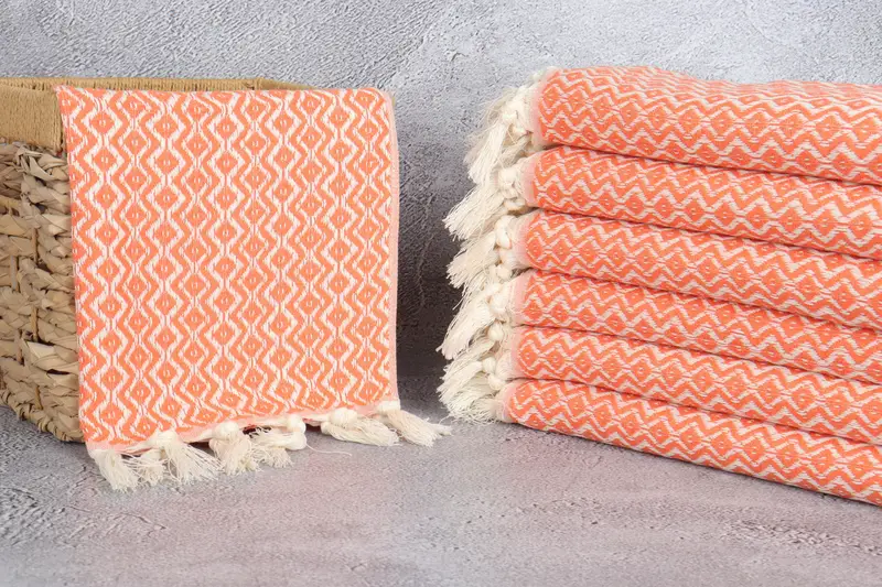 Bachelor Party Favors, Wedding Gift, Kitchen Towel, Home Decor Gifts, Wedding Hand Made Gift, Turkish Towel Hand Towel, 36x18 Cotton Diamond Towel - 3
