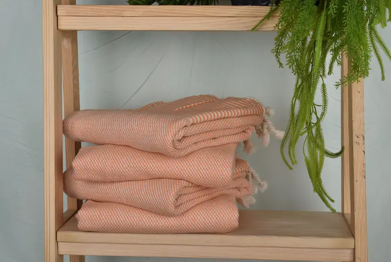 Gift For Him, Fouta towel, Gym Towel, Eco-friendly Turkish peshtemal towel, Bridesmaid Gift Towel, 70x36 Cotton Striped Towel, Wedding For Favor - 7
