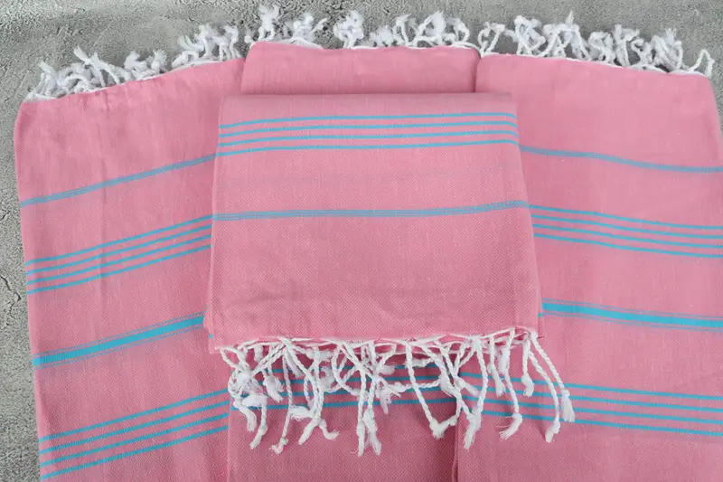 Wedding Shower Gift, Bachelor Bachelorette Party Favors, Beach Size Towel, Custom Beach Towel, Bridesmaid Gift, 70x40 Cotton Striped Towel - 4