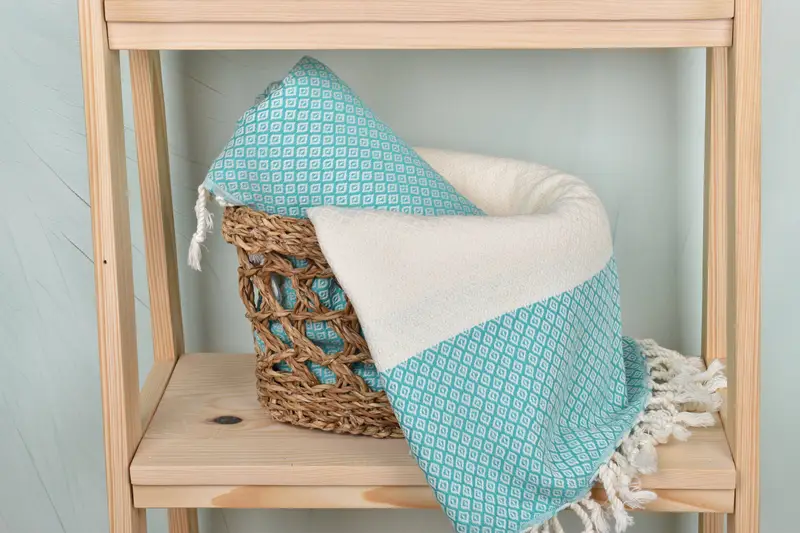 Gift For Him, 70x36 Linen Diamond Towel, Turkish beach towel with fringe, Peshtemal, Bachelor Bachelorette Party Favors, Turkish beach towel - 4