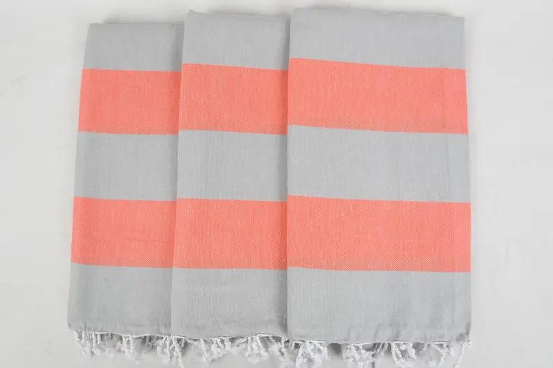 Turkish bath towel for spa, 70x40 Cotton Striped Towel, Spa Towel, Xmas Gifts, Bridesmaid Gift, Travel Towel, Lightweight towel, Quick-dry peshtemal - 3