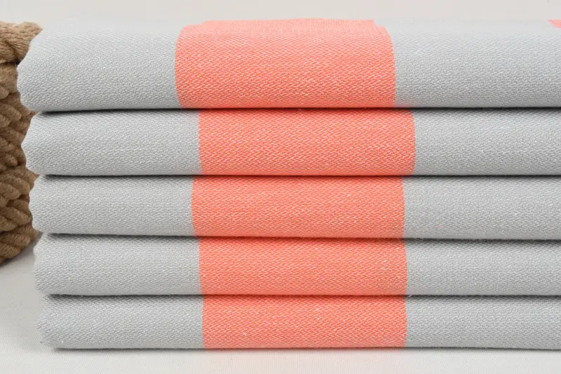 Turkish bath towel for spa, 70x40 Cotton Striped Towel, Spa Towel, Xmas Gifts, Bridesmaid Gift, Travel Towel, Lightweight towel, Quick-dry peshtemal - 2