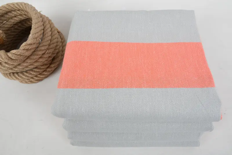 Turkish bath towel for spa, 70x40 Cotton Striped Towel, Spa Towel, Xmas Gifts, Bridesmaid Gift, Travel Towel, Lightweight towel, Quick-dry peshtemal - 4