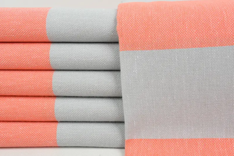 Turkish bath towel for spa, 70x40 Cotton Striped Towel, Spa Towel, Xmas Gifts, Bridesmaid Gift, Travel Towel, Lightweight towel, Quick-dry peshtemal - 1