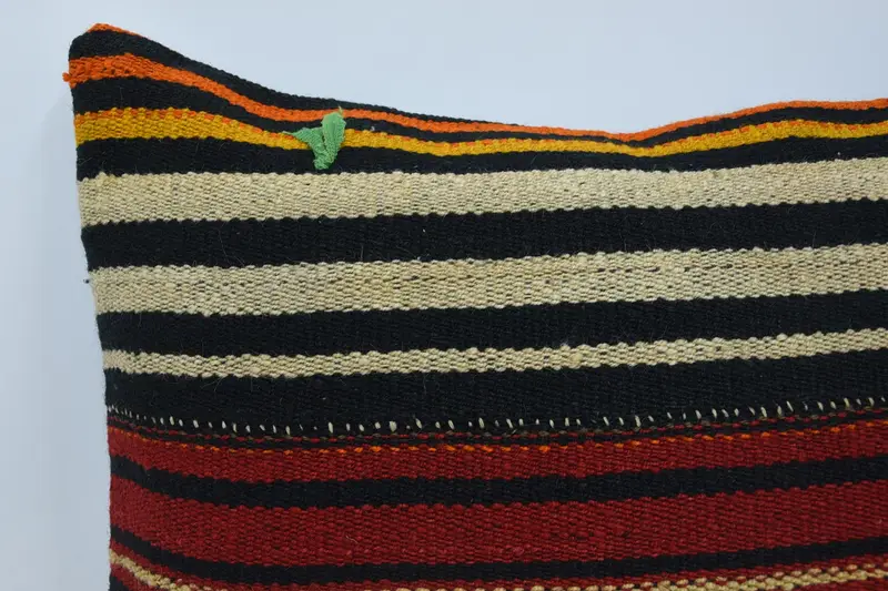 Square Throw Pillow Cover, 24x24 Red Pillow Sham, Kilim Pillow Cover, Outdoor Patio Cushion Case, Pillow, Boho Pillow Sham Cover, Antique Pillows - 2