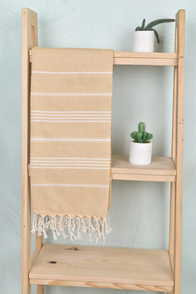 Organic Beach Towel, Monogrammed Beach Towel, Home Decor Gifts, 70x40 Cotton Striped Towel, Employee Gifts, Bachelorette Party Gifts Bridesmaids - 8