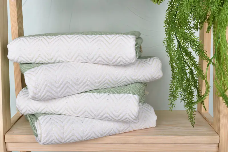Cotton towel, Gift For Best Friend, Organic cotton peshtemal for spa and beach, Organic Turkish towel, 70x40 Cotton Chevron Towel, Custom Gift - 7