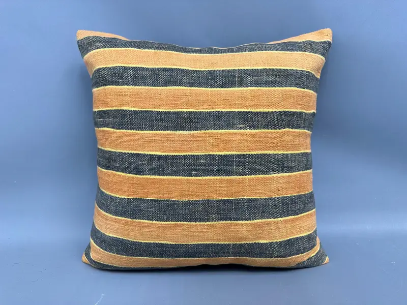 Neutral Throw Cushion Cover, Gift Pillow, Turkish Pillow, Throw Kilim Pillow, 20x20 Orange Cushion Cover, Living Room Throw Pillow Case, Pillow Case - 4