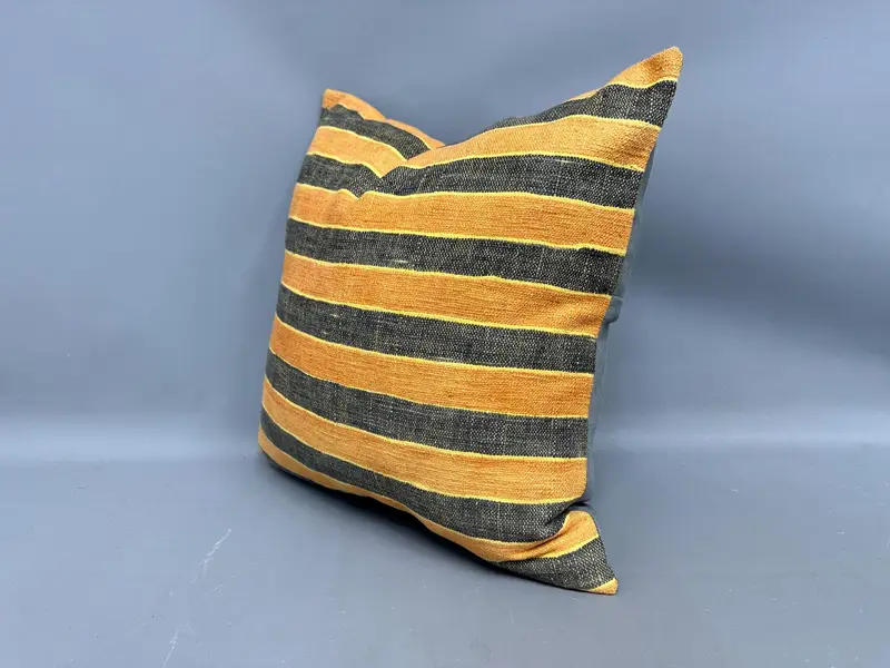 Neutral Throw Cushion Cover, Gift Pillow, Turkish Pillow, Throw Kilim Pillow, 20x20 Orange Cushion Cover, Living Room Throw Pillow Case, Pillow Case - 3