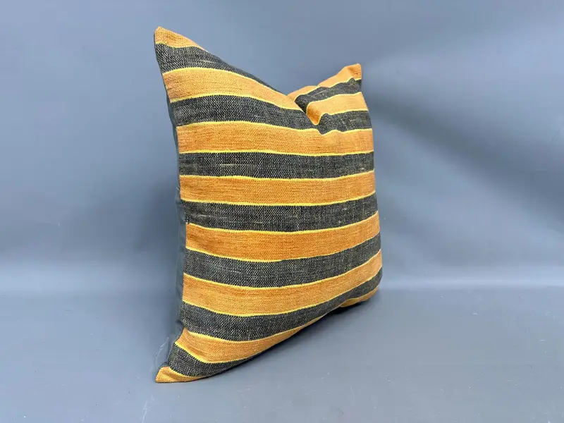 Neutral Throw Cushion Cover, Gift Pillow, Turkish Pillow, Throw Kilim Pillow, 20x20 Orange Cushion Cover, Living Room Throw Pillow Case, Pillow Case - 2