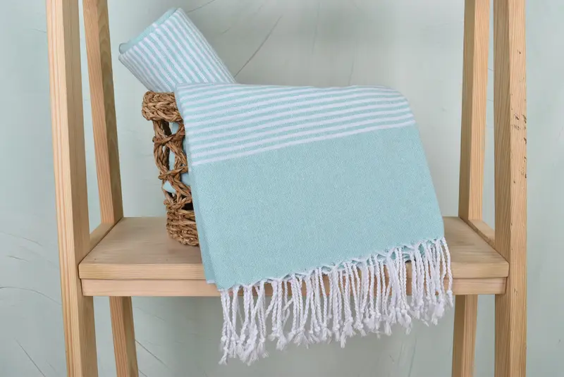 Bathroom Towel, Towel With Name, 70x40 Cotton Striped Towel, Yoga Towel, Housewarming Gift, Custom Gift, Gifts For Him, Friends Beach Towel - 4