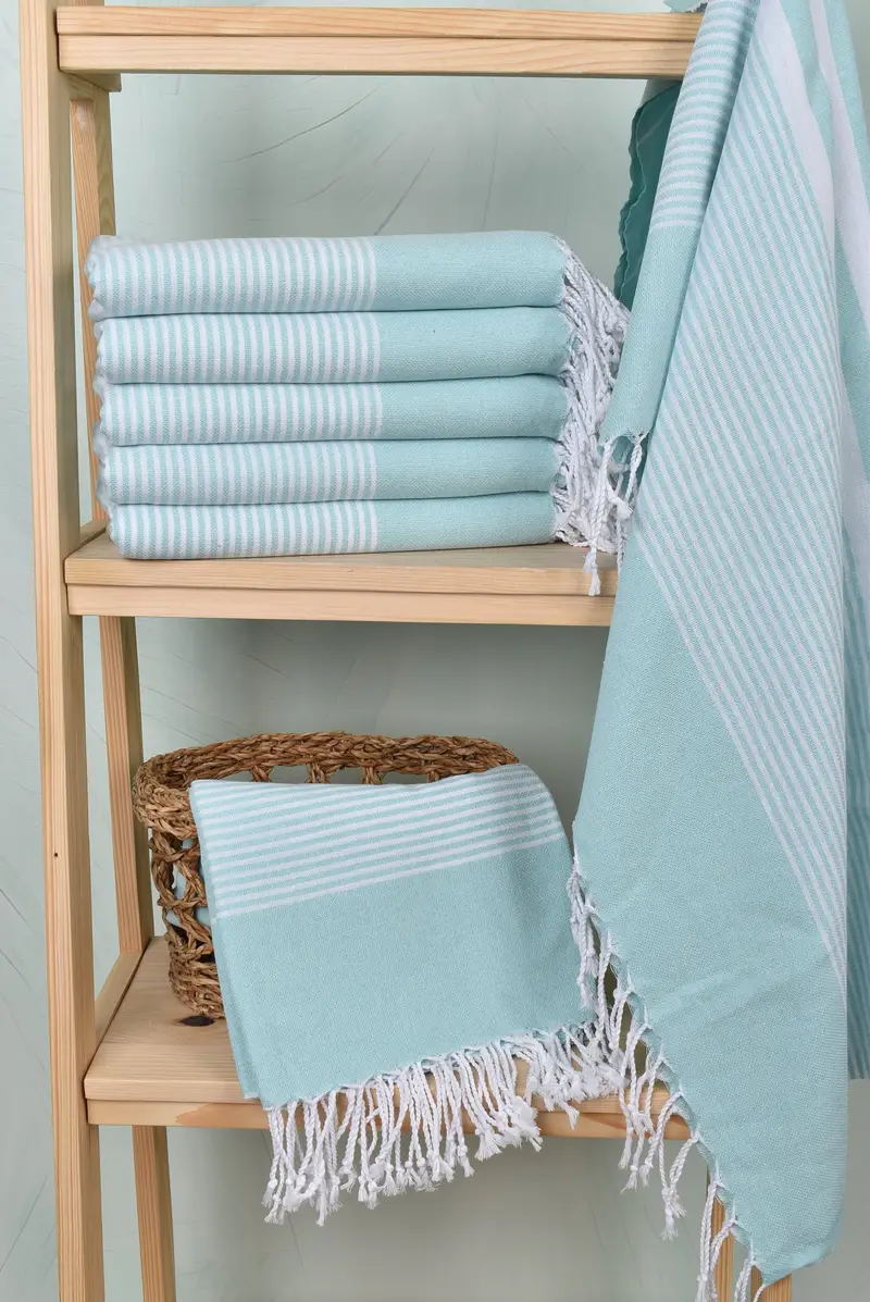 Bathroom Towel, Towel With Name, 70x40 Cotton Striped Towel, Yoga Towel, Housewarming Gift, Custom Gift, Gifts For Him, Friends Beach Towel - 3