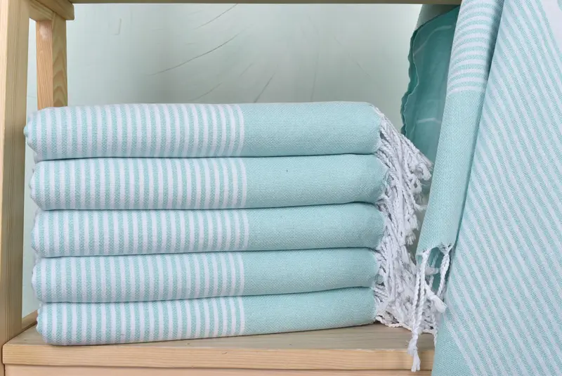 Bathroom Towel, Towel With Name, 70x40 Cotton Striped Towel, Yoga Towel, Housewarming Gift, Custom Gift, Gifts For Him, Friends Beach Towel - 2
