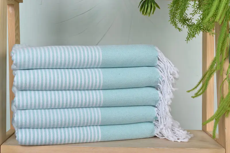 Bathroom Towel, Towel With Name, 70x40 Cotton Striped Towel, Yoga Towel, Housewarming Gift, Custom Gift, Gifts For Him, Friends Beach Towel - 1