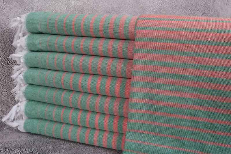 Gifts For Him, Holiday Towel, Gift For Best Friend, Wedding Gifts Towel, Bachelorette Towel, Best Beach Towel, 70x40 Cotton Striped Towel - 1