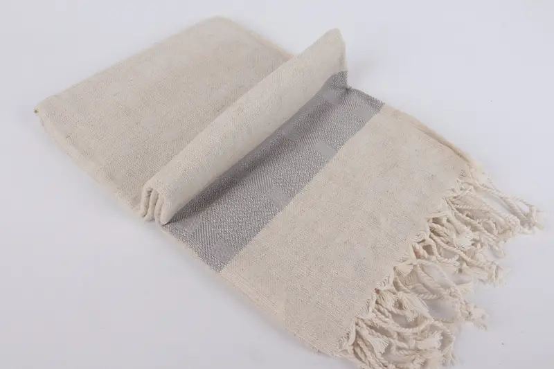 Bachelorette Favor, Traditional Turkish peshtemal for hammam, Bachelorette Party Gift, Absorbent towel, 70x36 Linen Striped Towel, Wedding Gift - 6