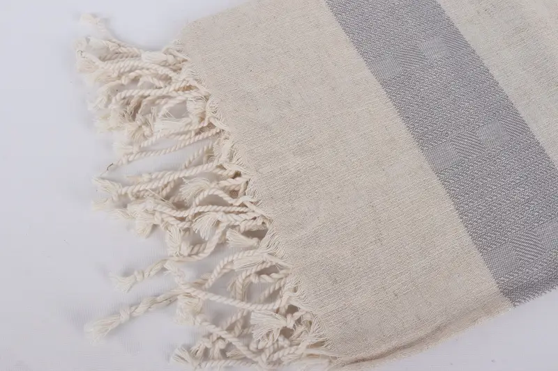 Bachelorette Favor, Traditional Turkish peshtemal for hammam, Bachelorette Party Gift, Absorbent towel, 70x36 Linen Striped Towel, Wedding Gift - 7
