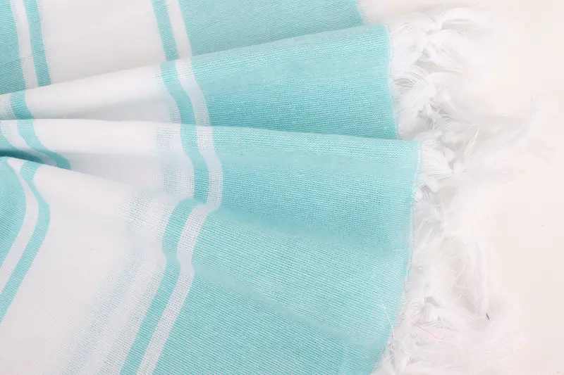 70x40 Cotton Striped Towel, Lightweight towel, Gifts For Him, Fringed Turkish towel for poolside, Spa Towel, Large Turkish Towel, Customized Towels - 8
