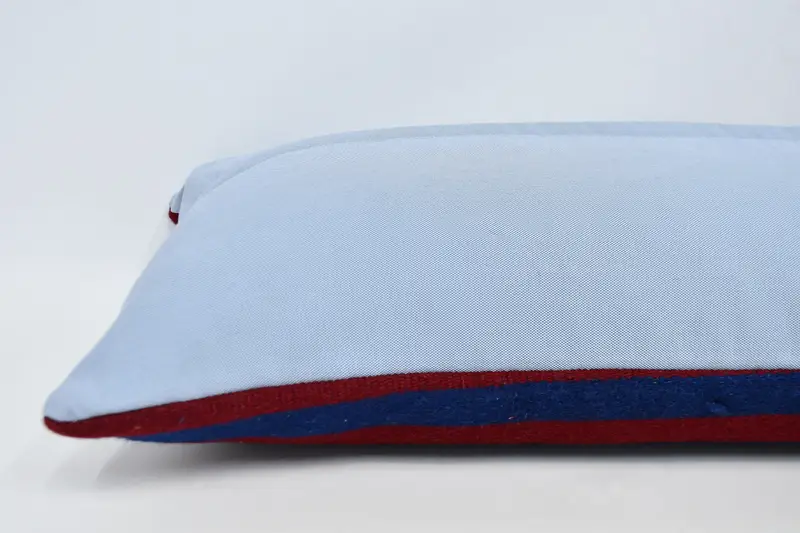 Sofa Pillow Sham, Antique Pillows, Aesthetic Pillow Cover, Kilim Pillow Cover, Handmade Kilim Cushion, Cushion Case, 16x48 Red Pillow Case - 5