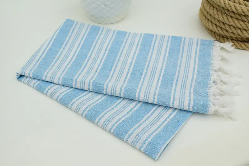 Travel Towel, Bachelorette Party Gifts, 70x40 Cotton Striped Towel, Custom Wedding Gift, Turkish bath towel, Custom Bath Towel, Valentines Day Gift - 4