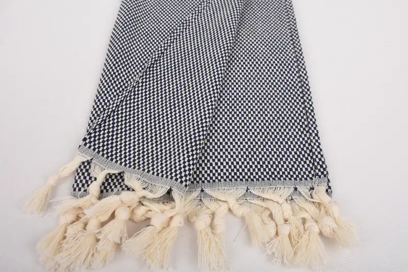 Turkish Hand Towel, Bridal Gifts, 40x18 Cotton Polka Dot Towel, Small Bath Towels, Monogrammed Turkish Towel, Xmas Gifts, Personalized Kitchen Towel - 7