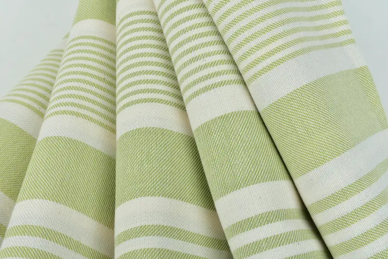 Handmade Gift, Scarf Towel, Bath towel, Absorbent towel, 68x38 Cotton Striped Towel, Wedding Gifts Towel, Quick-drying cotton Turkish beach towel - 5