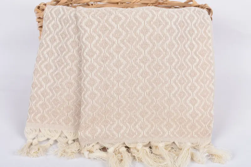 36x18 Cotton Diamond Towel, Custom Hand Towel, Wedding Gift Kitchen Towel, Monogrammed Hand Towel, Handmade Gift, Bridesmaid Gift, Wedding Gift - 5