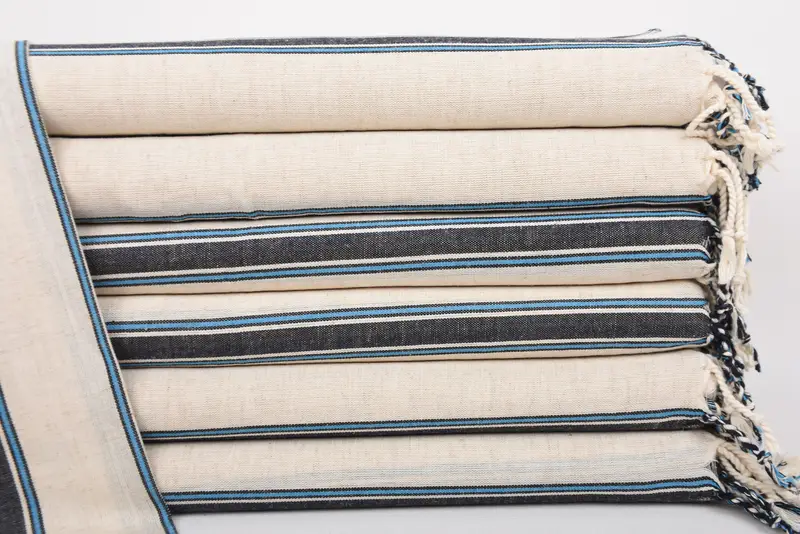 Welcome Wedding Gift, Bathroom Towels, Best Friend Wedding Gift, 36x20 Cotton Striped Towel, Bridesmaid Gifts, Gift For The Home Decor, Wedding Gift - 2