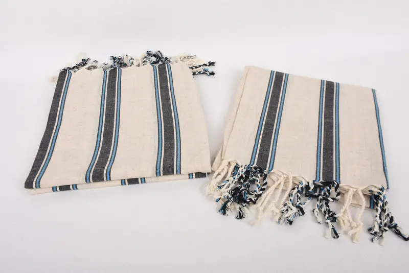 Welcome Wedding Gift, Bathroom Towels, Best Friend Wedding Gift, 36x20 Cotton Striped Towel, Bridesmaid Gifts, Gift For The Home Decor, Wedding Gift - 8