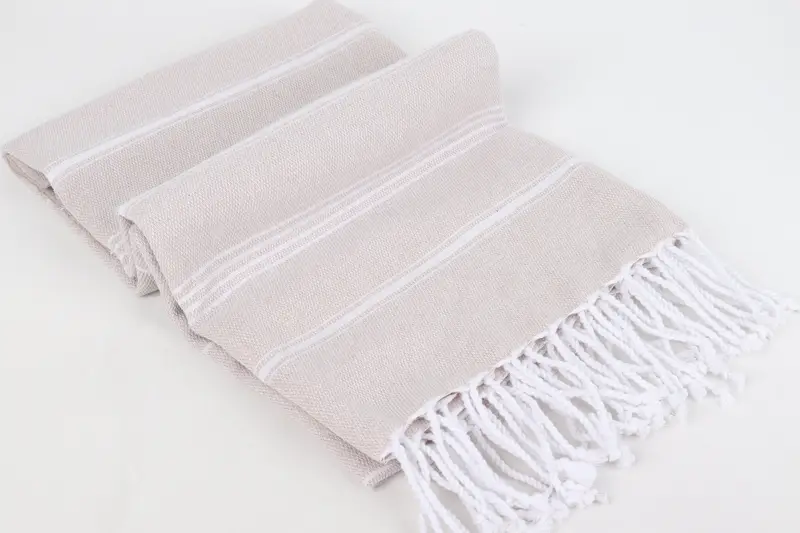 Best Friend Gift, Customized Turkish Towel, Bridal Shower Gift, Engagement Gift, Bridemaids Beach Towel, 70x40 Cotton Striped Towel, Sand-free towel - 6