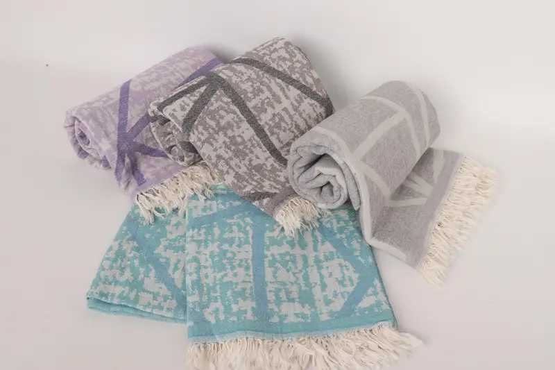 Gift For Him, Bridal Shower Gift, Gift For Coworker, 70x40 Cotton Asymmetric Design Towel, Vegas Bachelorette Party Favors, Custom Wedding Gift - 5